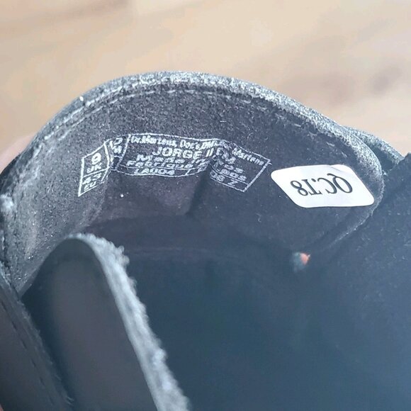 Dr. Martens JORGE II CELESTIAL MOTH Embroidered Mules Chic Grunge Mens Size 10 - Picture 8 of 8